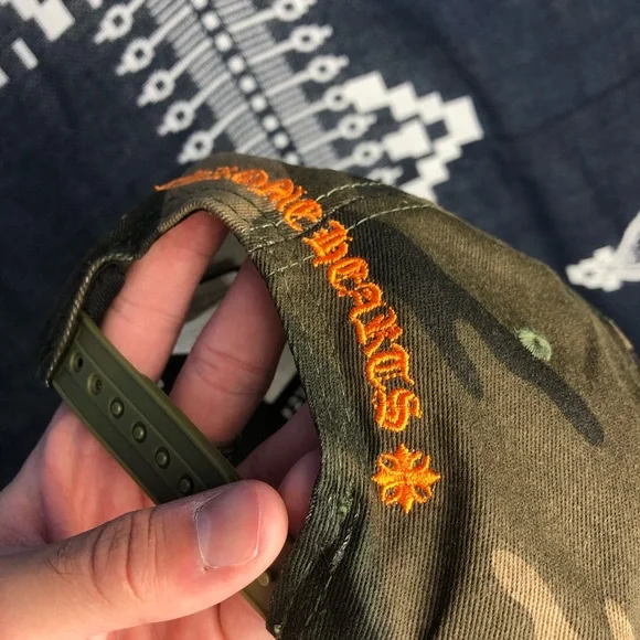 Chrome Hearts ★ AUTHENTIC Camo “CH” Baseball Cap - Picture 12 of 12